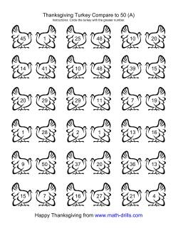 Thanksgiving Multiplication Worksheets - Math Monks
