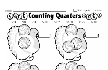 thanksgiving math worksheet for 2nd grade