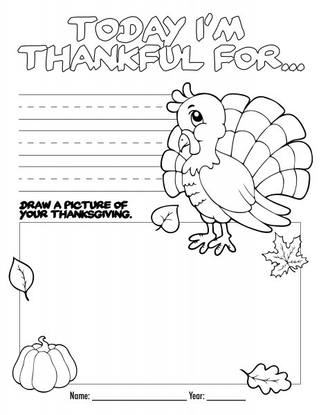 33 Free Thanksgiving Printable Activities for Kids - Tinybeans