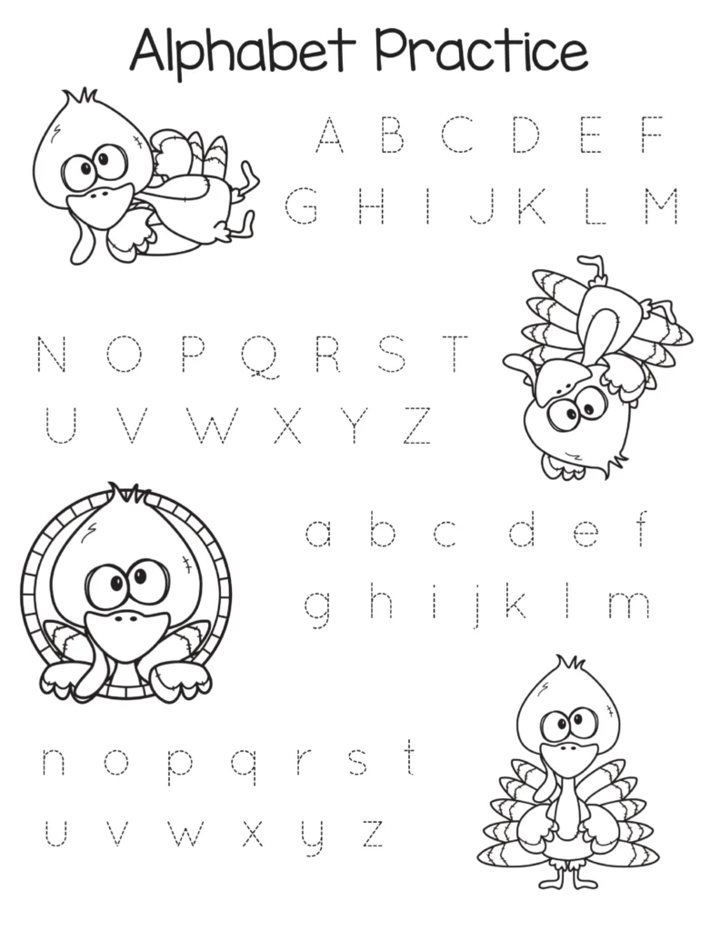 Free Early Education Thanksgiving Printable: Fun and Easy ...