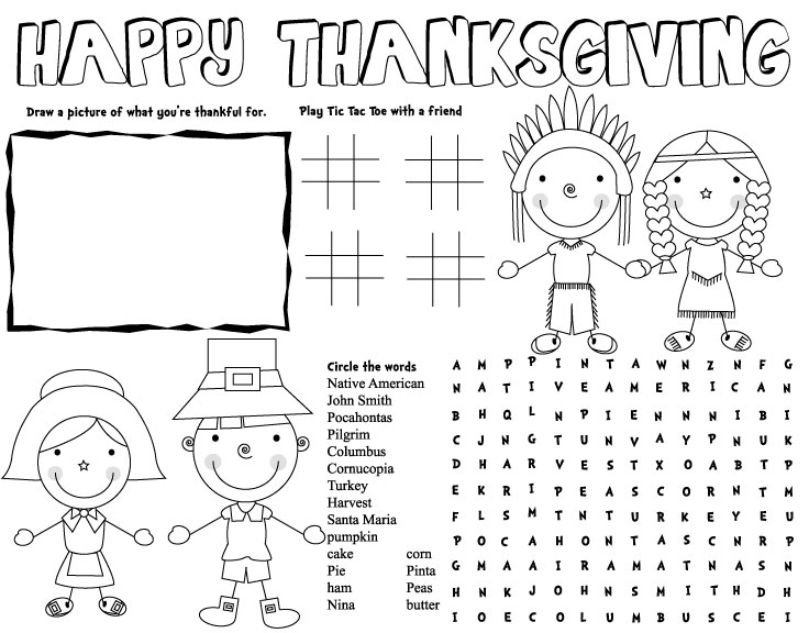 Thanksgiving Activities - Modern Homemakers