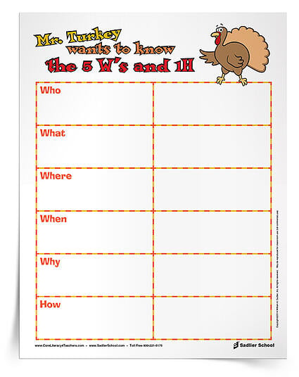 Thanksgiving Reading Comprehension Worksheets for Grades 1-5 [PDF ...