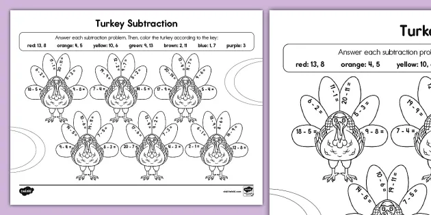 10 Best Free Printable Thanksgiving Worksheets PDF for Free at ...