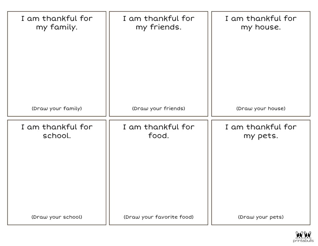 thanksgiving thankful for worksheet