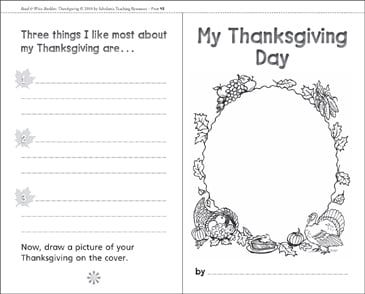 thanksgiving themed worksheet