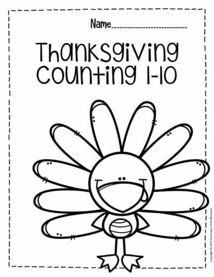 thanksgiving worksheet printable