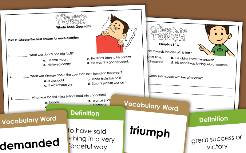 The Chocolate Touch Teaching Ideas - Book Units Teacher