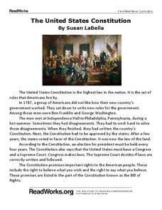 U.S. Constitution Worksheets - 15 Worksheets Library