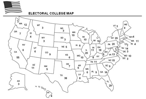 the electoral college worksheet answers