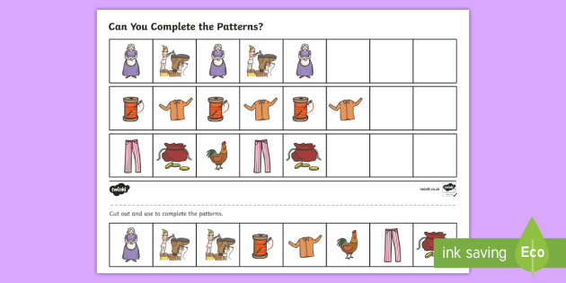 the elves and the shoemaker worksheet