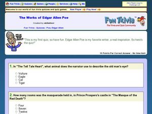 the fall of the house of usher worksheet