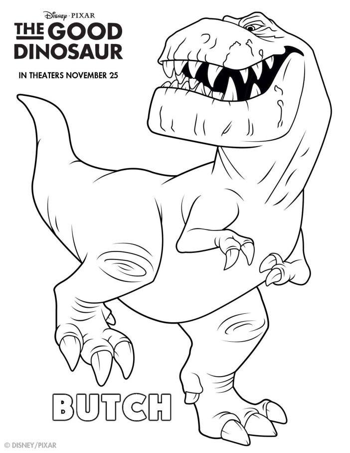 the good dinosaur printable coloring pages