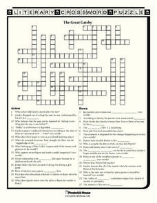 the great gatsby worksheet