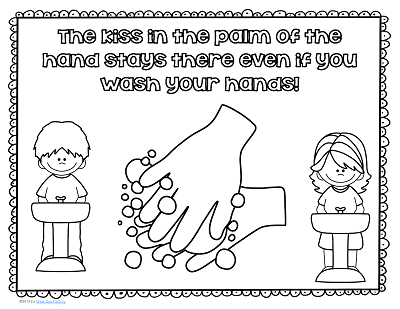 the kissing hand worksheet
