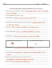 the nature of matter worksheet