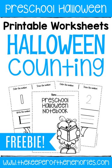 the number 7 worksheet for preschool for halloween