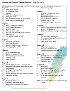 the outsiders movie worksheet