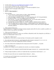 the story of stuff worksheet