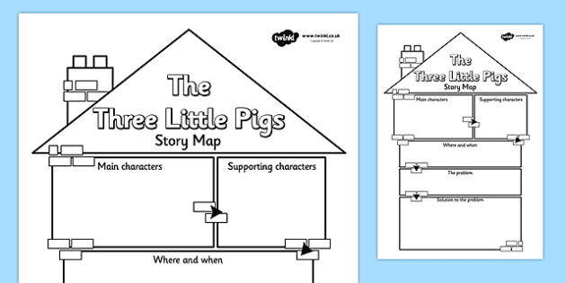 the three little pigs worksheet
