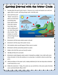 the water cycle worksheet pdf