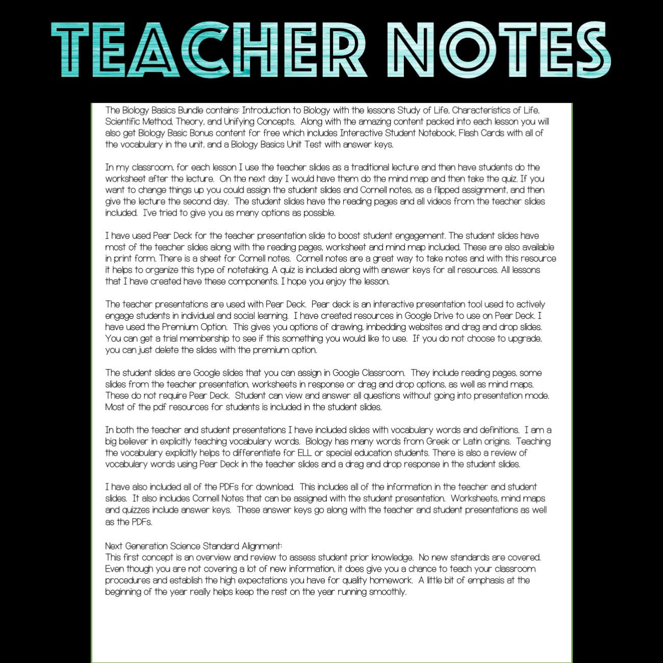 the word begins with biology worksheet