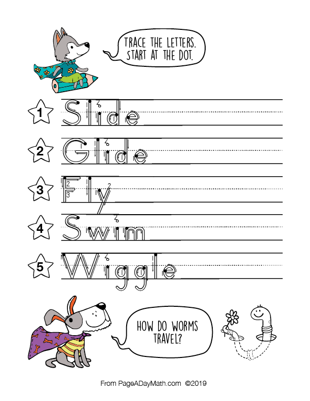 the word begins with biology worksheet