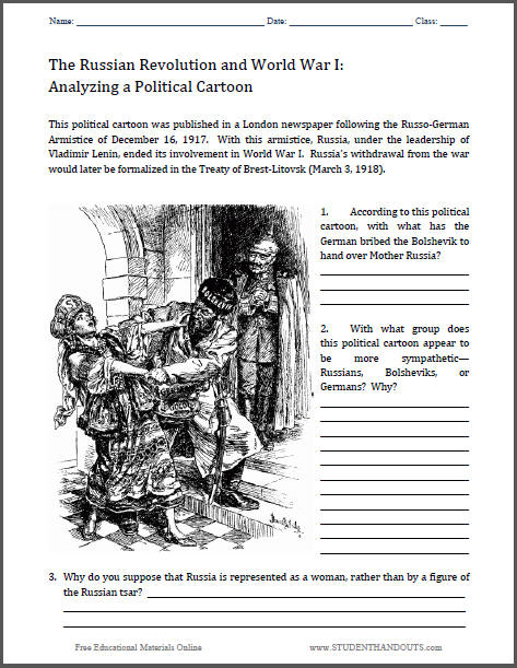 the world political worksheet