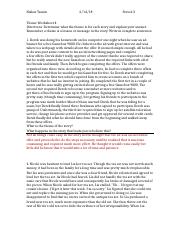 theme worksheet 4 answers