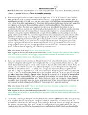 THEME WORKSHEET 4.pdf - Jasmine Castaneda Name: Theme Worksheet 4 ...
