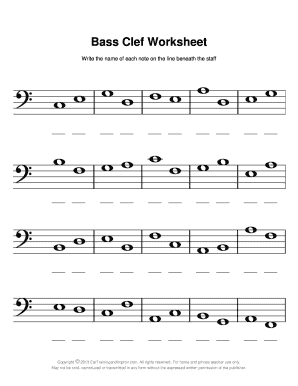 Music Theory Worksheets Pdf - Fill and Sign Printable Template Online
