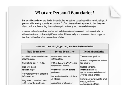 Therapy Worksheets, Tools, and Handouts | Therapist Aid
