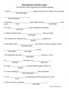 there their they re worksheet