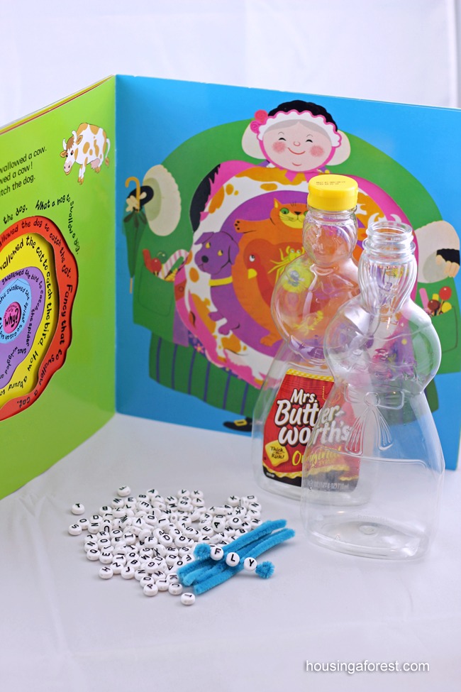 there was an old lady who swallowed a fly worksheet