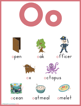 Letter O Worksheets &  Printables  