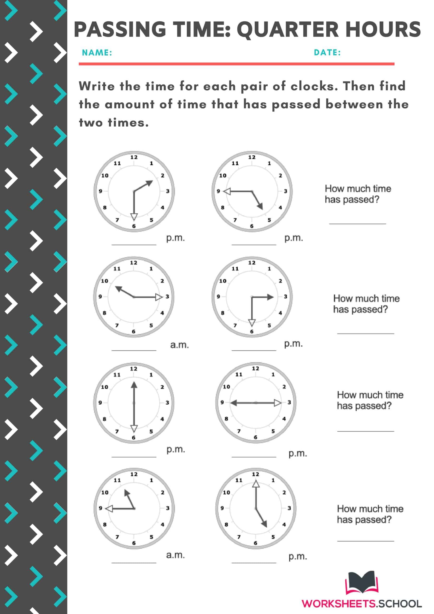 Elapsed Time Worksheet (teacher made) Twinkl Worksheets Library