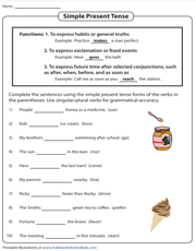 third grade english worksheet
