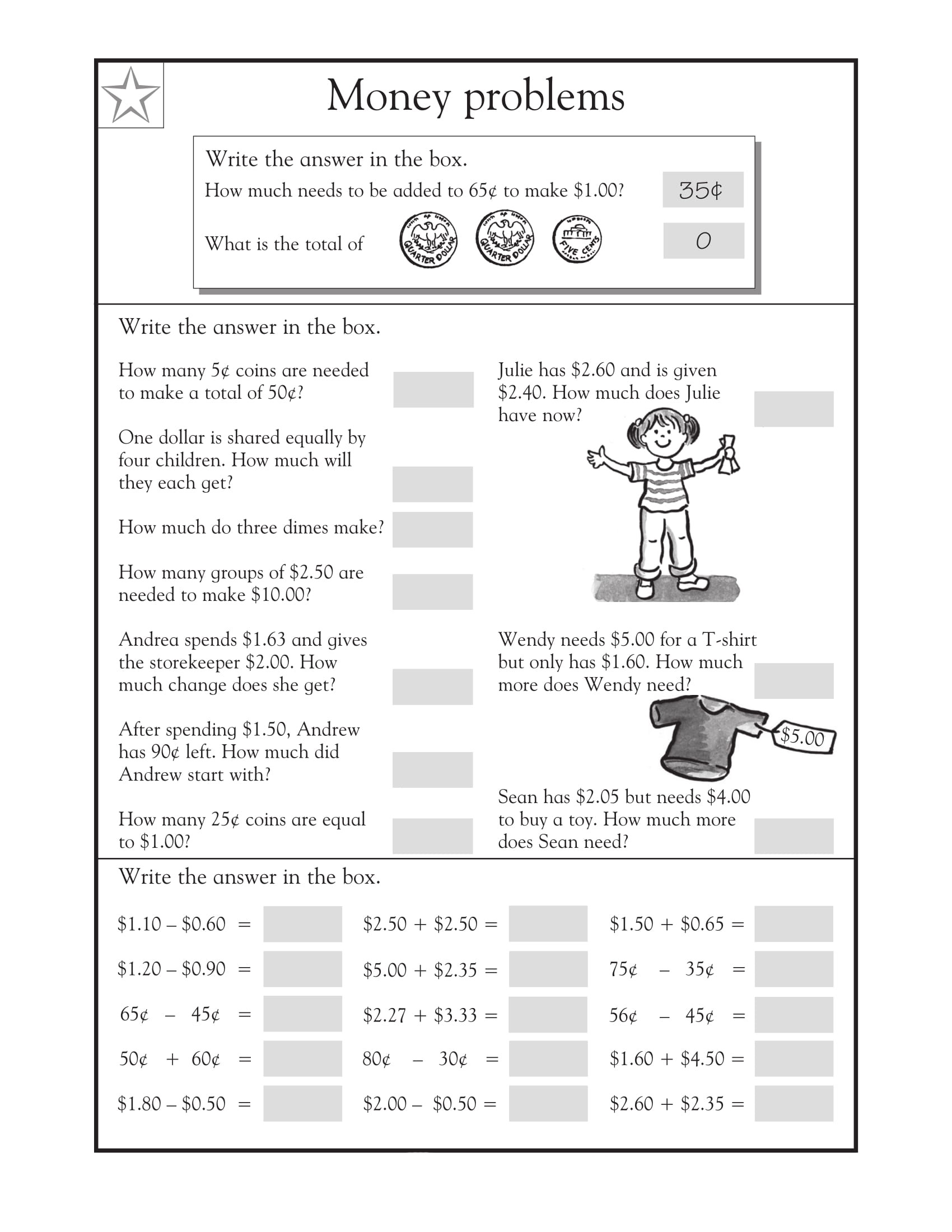 3rd Grade Math Word Problems - Best Coloring Pages For Kids