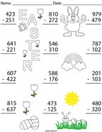 Third Grade Math Worksheets - Twisty Noodle