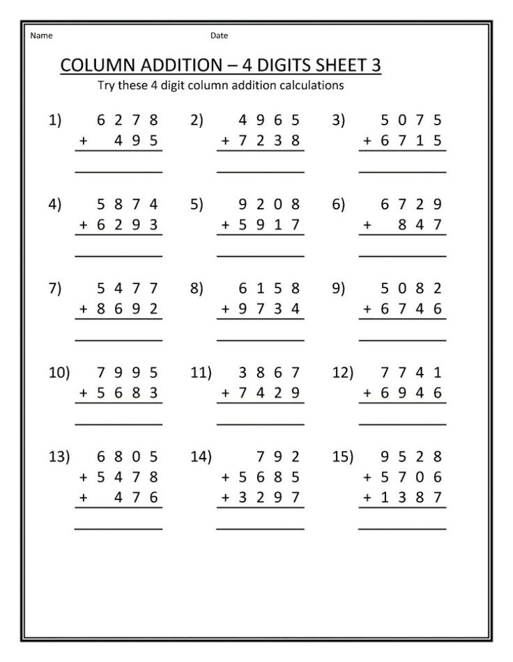 third grade math