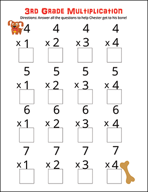Multiplication Worksheets | Math Worksheets
