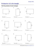 Perimeter Worksheets