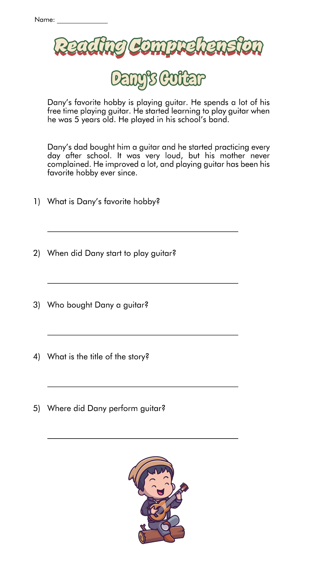 16 3rd Grade Reading Comprehension Worksheets - Free PDF at ...