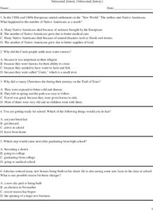 third grade social studies worksheet