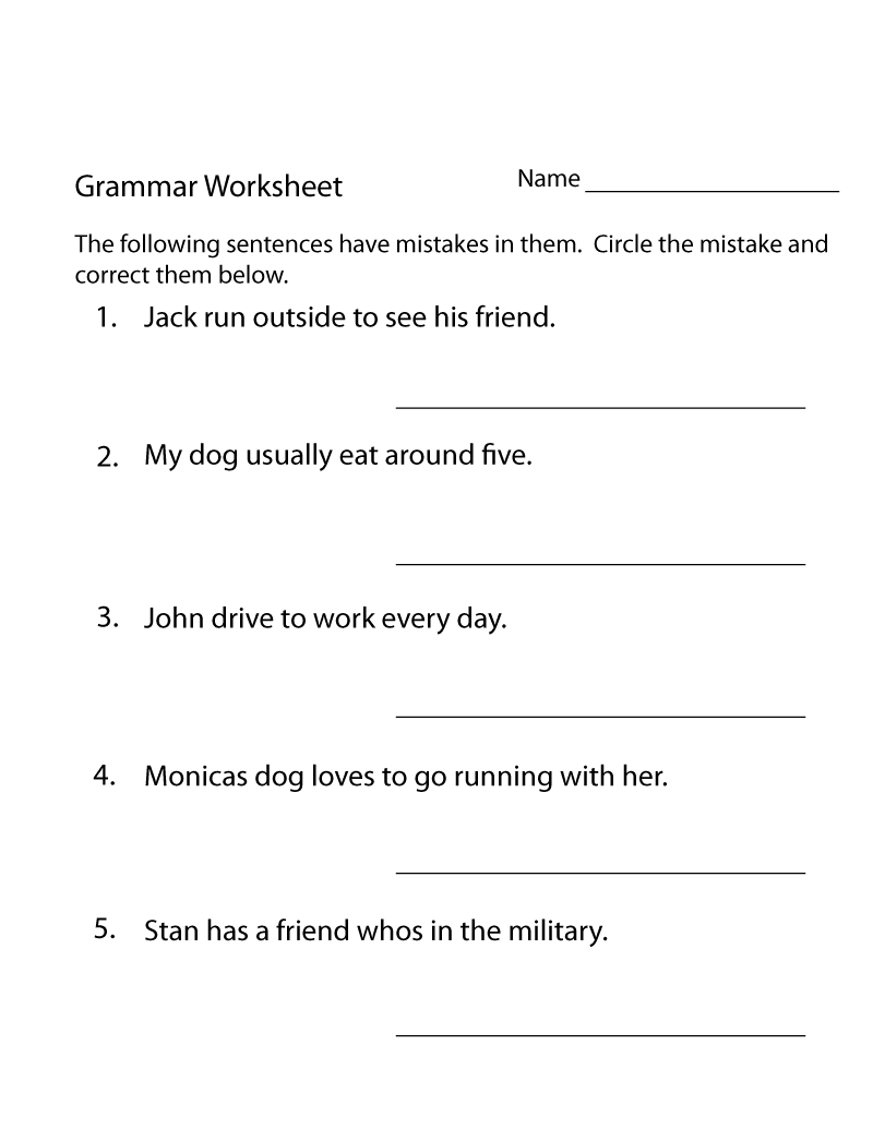 3rd Grade Worksheets - Best Coloring Pages For Kids