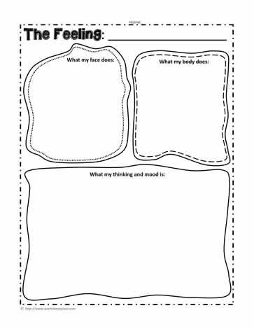 thoughts and mood worksheet