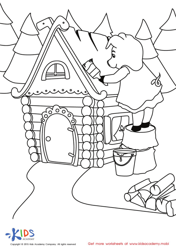 three little pigs worksheet