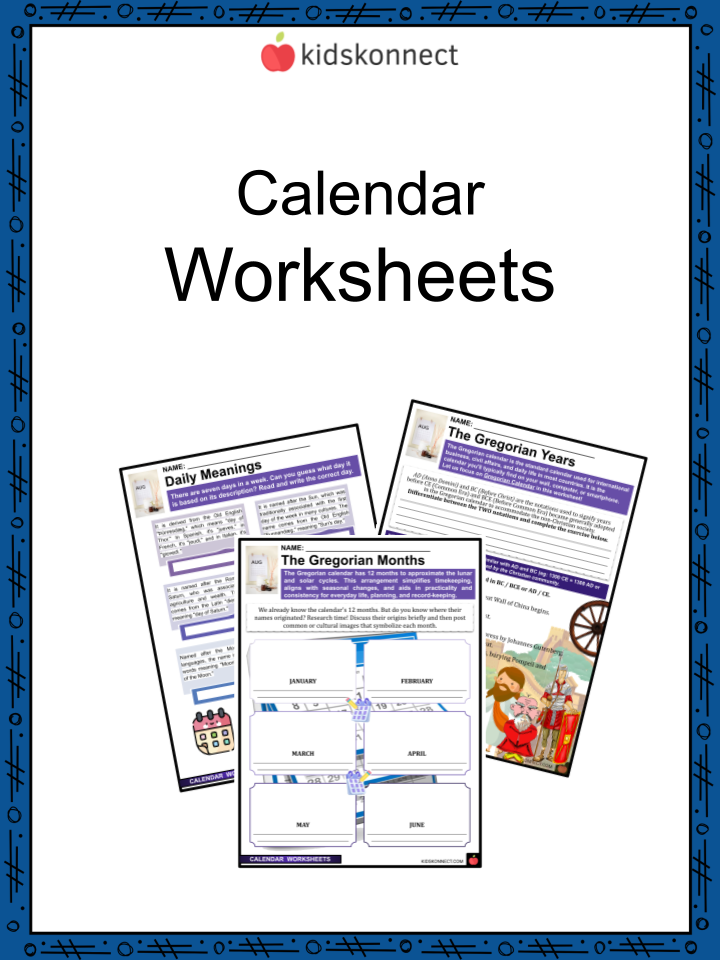 Time Time For Class 2 Time Calender Worksheets For Class 2
