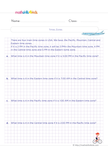 Boosting Time-telling Skills: Grade 4 Worksheets to Download and Print