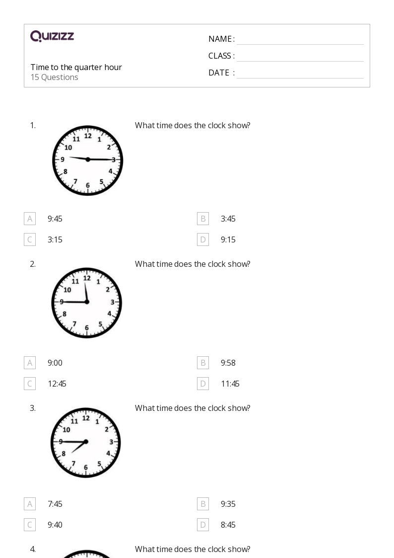 time hour worksheet kindergarten