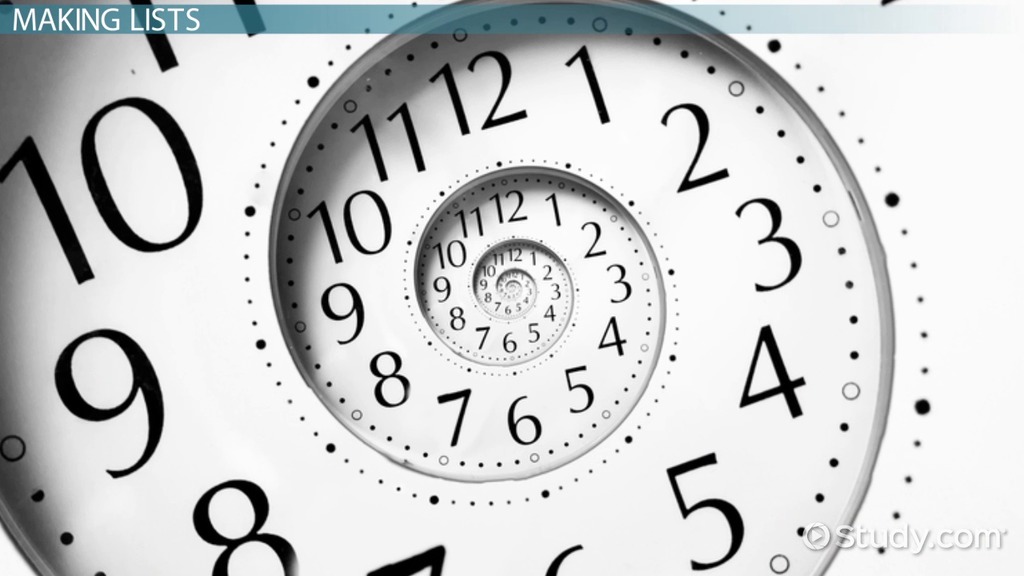 time management worksheet for middle school students